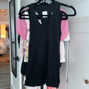Athleta black tank top
